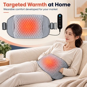 Manta Eléctrica con Bolsa de Trigo Calentada, Control de Vibración, Calor y Temporizador, Control Remoto para Uso en Cama y Hogar - Product Image 2