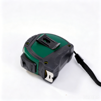 DEWEN Ruban à mesurer rétractable métrique/pouce en ABS et acier inoxydable 5M 25mm avec verrouillage automatique et clip ceinture multifonctionnel