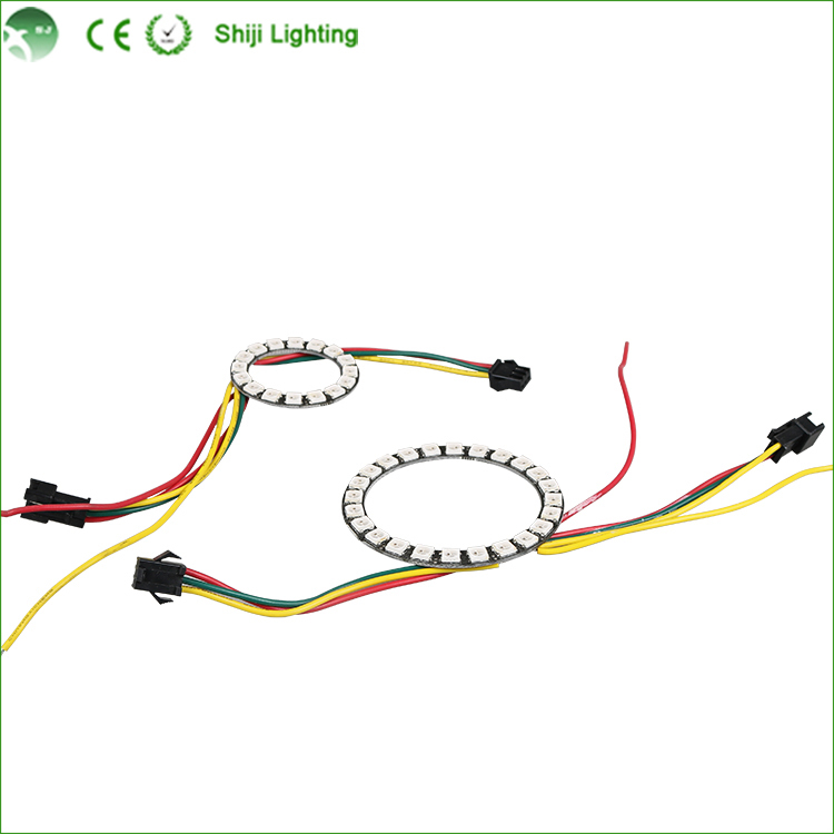 Factory Direct SK6812 LED Ring Lights DC5V Addressable 16/24 Bit Full Color Led pixel Light Led Module Light