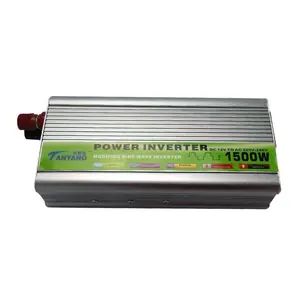 Inverter a onda sinusoidale modificato montato su veicolo da 1.5KW Inverter a corrente continua da AC 12V 220V con porta USB accettato