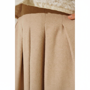 กระโปรงแคชเมียร์มีจีบ - Product Image 1