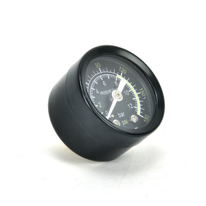 Doctor. Manómetro Analógico de Presión de Titanio 0-180 Psi 0-12 Bar con Cabeza Metálica para Compresor de Aire y Bomba - Product Image 3