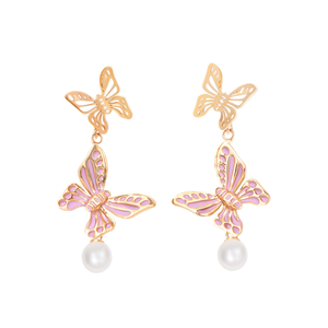 Boucles d'oreilles pendantes tendance E295-190-023Z - Product Image 2