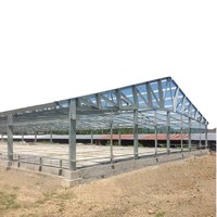 Étable à vaches préfabriquées étable à moutons structure en acier ferme avicole bergerie