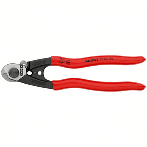 Coupe-câble Knipex 95 61 190 CrV pour fil de piano 2,5 mm fabriqué en Allemagne - Product Image 3