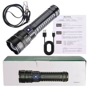 Lampe torche S33 Sky Piercer 10000mAh rechargeable par USB en alliage d'aluminium LED lumière blanche pour usage extérieur - Product Image 1