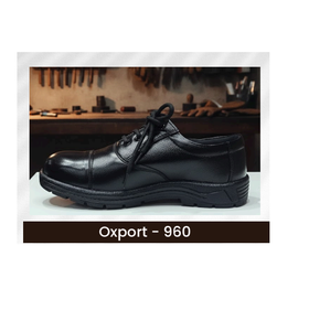 Zapatos de Seguridad de Cuero Genuino para Hombre, Diseño Moderno y Duradero, Suela Resistente, con Cordones, Estilo Industrial, Calzado de Uso Diario - Product Image 3