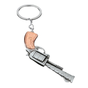 Porte-clés modèle d'arme en alliage de pistolet, accessoire du jeu <span class=keywords><strong>Battle</strong></span> Royale <span class=keywords><strong>Fortnite</strong></span>, best-seller transfrontalier - Product Image 3