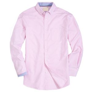 2020 Vendita calda Ultimi Disegni Della Camicia per Gli Uomini <span class=keywords><strong>di</strong></span> Alta Qualità A Manica Lunga Del Cotone Oxford Camicie Camicie Casual Uomo - Product Image 3