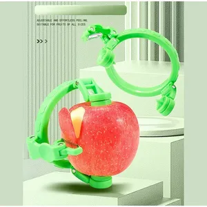 1 PC Multi-Purpose <b>Fruit</b> Peeler <b>Tool</b> Handheld Stainless Steel Foldable Pear Peeling Gadget <b>Vegetable</b> Slicer Foldable Design - Product Image 3