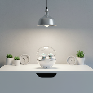 Écouteurs de jeu Imebobo Space Capsule, bouchons d'oreille réutilisables en silicone double couche en forme d'aileron de requin, à enfiler - Product Image 1