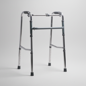 Aluminium Medical <b>Walker</b> Lightweight Adjustable Durable <b>Frame</b> Smooth Rolling Bulk Packaging - Product Image 2