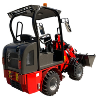 Topone ZL06 906 Pala Gommata Compatta da 0.6 Ton con Motore Kubota, Componenti Principali: Motore, Cuscinetti, Pompa, Ingranaggi