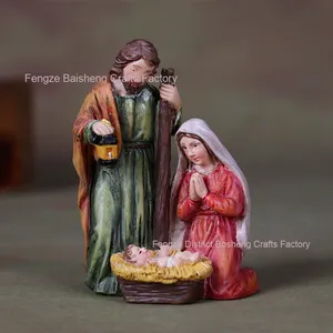 Jesus Nativity Resin Crafts Light-Up Baby <b>Figure</b> for Decoration Other Christian Nativity <b>Figure</b> Other Other - Product Image 2