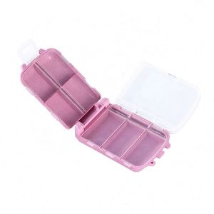 Dispensador Semanal Portátil de 7 Días, Estuche de Medicamentos de Plástico PP Hermético con Estuches Promocionales para Pastillas - Product Image 3