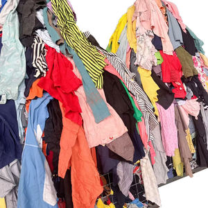 10kg 20kg 25kg Trapos mecánicos de algodón reciclado de colores mezclados 10KG Bale Textile Waste - Product Image 4