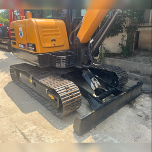 Miniexcavadora de ruedas de 5 toneladas SANY SY55Cpro usada, oruga con peso operativo de 6 toneladas, bomba de motor, componentes de núcleo de engranaje de Motor - Product Image 5