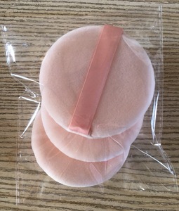 Ensemble d'éponge de maquillage professionnel éponge de maquillage sans latex personnalisé lavable grande bouffée cosmétique rose ronde maquillage poudre coton bouffée - Product Image 3