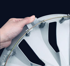 Senbolia Universal 12 '13 "14" 15 "<span class=keywords><strong>16</strong></span>' 17'' pulgadas cubierta de rueda <span class=keywords><strong>tapacubos</strong></span> automóvil reacondicionado Protección decorativa llanta de hierro <span class=keywords><strong>tapacubos</strong></span> - Product Image 5