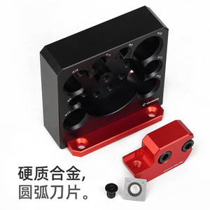 Adjustable Electric Drill Round Woodworking <b>Tool</b> Aluminum Alloy For Carpentry With Multiple Sizes 8 16 18 Mm - Product Image 4