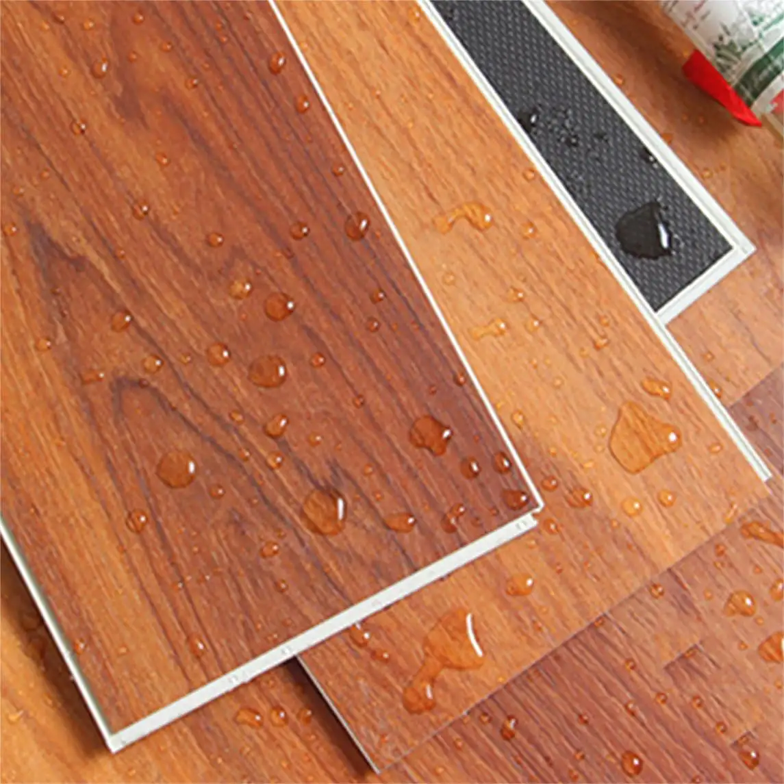 Lvt sàn 4mm 5mm 6mm bấm vào nhựa PVC sàn gỗ Vinyl ván sang trọng SPC sàn