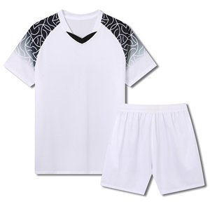 Ensemble de vêtements de sport pour homme à séchage rapide, dégradé, 100% jersey polyester pour le football, le basketball, la course à pied, l'entraînement, adultes - Product Image 5