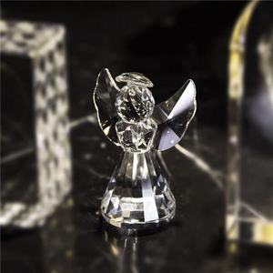Statua <span class=keywords><strong>di</strong></span> <span class=keywords><strong>Angelo</strong></span> in Cristallo all'Ingrosso, Figurina Artigianale Ecologica Incisa, Ornamento per Decorazione Casa, Regalo per Donne, Altri Artigianato in Cristallo - Product Image 4