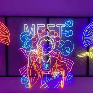 ป้ายไฟนีออนงานแต่งงานแบบขายส่ง Better Together ป้ายไฟ LED 12V แบบยืดหยุ่น PVC สำหรับใช้ในบ้าน ห้างสรรพสินค้า สวนสาธารณะ อาคาร บาร์ พร้อมโลโก้สั่งทำได้ - Product Image 4