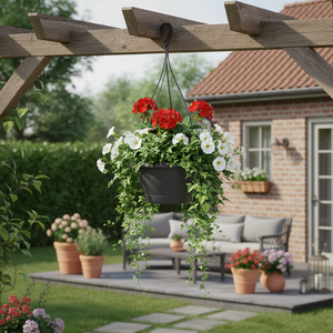 Vaso per piante RESPANA W, dimensioni (mm) 270x270x145, colore Antracite - Product Image 3