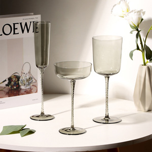 Copas de vino de cristal 301-400ml, sopladas a mano, sin plomo, para vino tinto - Product Image 3