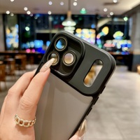 Coque tendance aux nouvelles couleurs pour iPhone 18 Pro Max avec protection intégrée de l'objectif de l'appareil photo, anti-traces de doigts, antichoc, protection intégrale