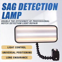 Lampe Réflectrice de Débosselage 3 Couleurs Réglables pour Voiture, Ventouses Électriques à LED, Outil de Réparation de Bosses sans Peinture, 52 cm, Fabriqué en Chine Continentale
