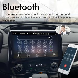 Autoradio GPS Android 13 grand écran avec commande vocale IA pour Honda CRV CR-V 2017-2019, lecteur multimédia vidéo, CarPlay, unité centrale stéréo 128 Go - Product Image 6