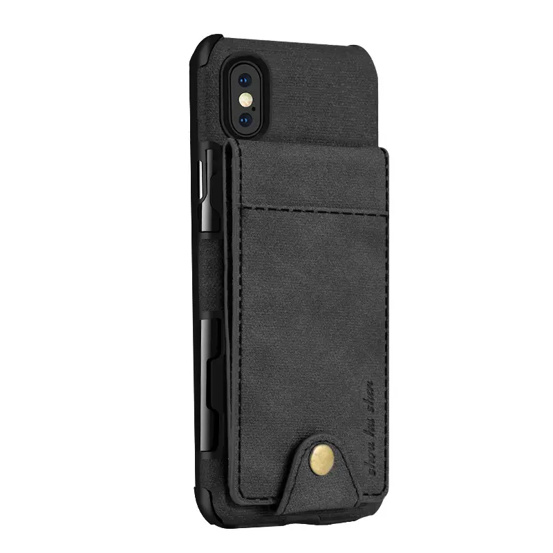 New Factory Leather Hot Sales for iPhone 14 pro 14max phone case plug-in card all-pack Anti-fall Money clip protection holster