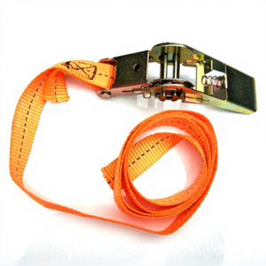 Correas de Amarre con Hebilla Ajustable, Cuerda de Hierro Naranja, Fácil de Usar, Correa de Sujeción de Equipaje de 1.5M para Transporte de Carga - Product Image 1