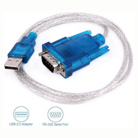 Cable convertidor Serie USB 2,0 a RS-232 macho (9 pines) DB9 Compatible para Windows 10/8.1/8/7/VISTA/XP, Mac OS X 10,6 y superior