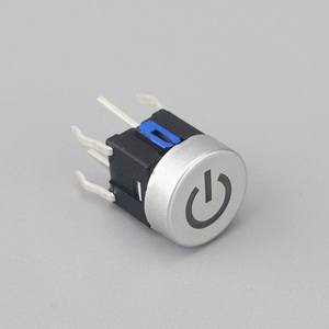 9x9 mét Led Mini Tactile chuyển đổi push <span class=keywords><strong>button</strong></span> chuyển với LED SMD thiết bị đầu cuối tùy chỉnh biểu tượng khác nhau Nút mũ - Product Image 2