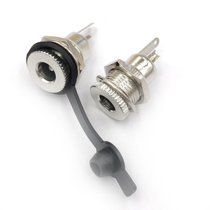 DC099 5.5 มม. X 2.1 มม. ช่องเสียบแจ็คไฟ DC ตัวเมีย แบบติดตั้งบนแผงโลหะ DC-099 - Product Image 1