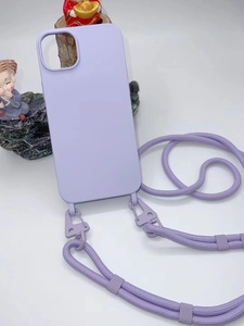 Étuis de téléphone portable de luxe en TPU antichoc avec porte-cartes pour 17 Plus <span class=keywords><strong>12</strong></span> 13 14 15 16promax, sangle d'épaule réglable, bandoulière - Product Image 5