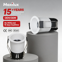 Plafonnier encastré LED COB anti-éblouissement moderne, écologique, à intensité variable, CRI élevé, en aluminium, pour la maison et l'hôtel