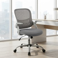 Chaise de bureau de haute qualité, ergonomique, pivotante, moderne, en maille, réglable, durable, en nylon