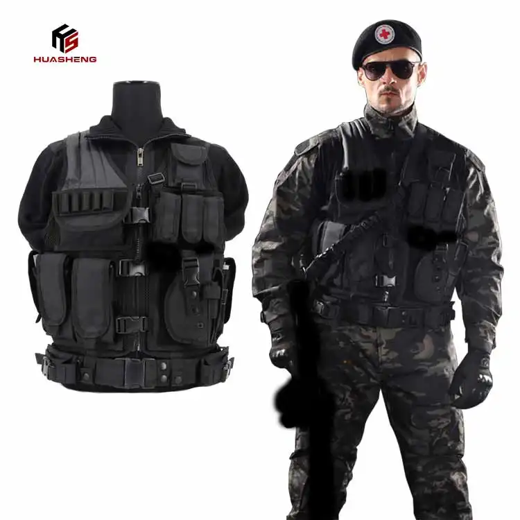 Gilet tactique Chaleco táctico ligero para hombre Chaleco de combate para exteriores