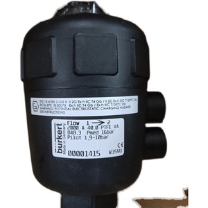 วาล์วแบบ Angle Seat Burkert 2000 DN40 PTFE 316 สแตนเลสสตีล เชื่อมต่อแบบเชื่อม แรงดันสูงสุด 16 บาร์ - Product Image 5