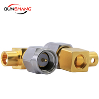 Conector Coaxial Semirrígido SMA-JWB 3G 141 DC-12G con Inserto de Rosca de Acero Inoxidable para Soldadura, 3 Cables para Comunicaciones de RF