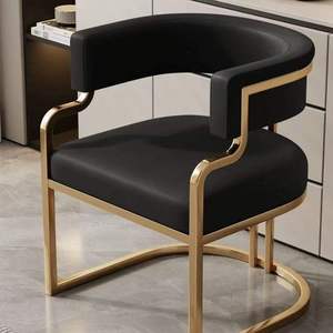 KLuxury Dining Chairs Home Makeup Chairs Hotel Reception <b>Sales</b> <b>Offices</b> Negotiation Manicure Chair for Sofas Nail Salon Backrests - Product Image 1