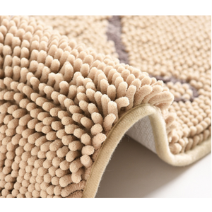 Paillassons d'intérieur, <span class=keywords><strong>paillasson</strong></span> <span class=keywords><strong>chien</strong></span> en chenille, tapis d'entrée lavable antidérapant pour chaussures boueuses et pattes de <span class=keywords><strong>chien</strong></span> - Product Image 6
