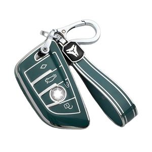 Nuova Custodia per Chiave Auto in TPU con Bordo Argento e Portachiavi per Serie F30 G20 F34 F10 G30 X3 F25 X4 I3 M3 M4 135 - Product Image 4
