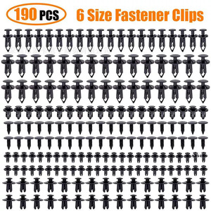 Universal Automotive Plastic Clips Kit 195Pcs With Tool For <b>Car</b> Bumper Repair Fasteners Rivets <b>Push</b> In Snap On - Product Image 2