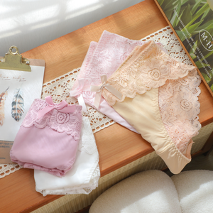 Venta al por mayor Ropa Interior Sexy Para Mujer Bragas De Encaje Traceless Calzoncillos transpirables Mujer Bragas de encaje - Product Image 2