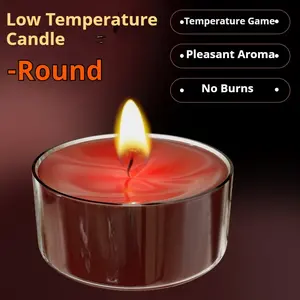 Velas de Baja Temperatura con Diseño de Corazón y Redondo - Product Image 4